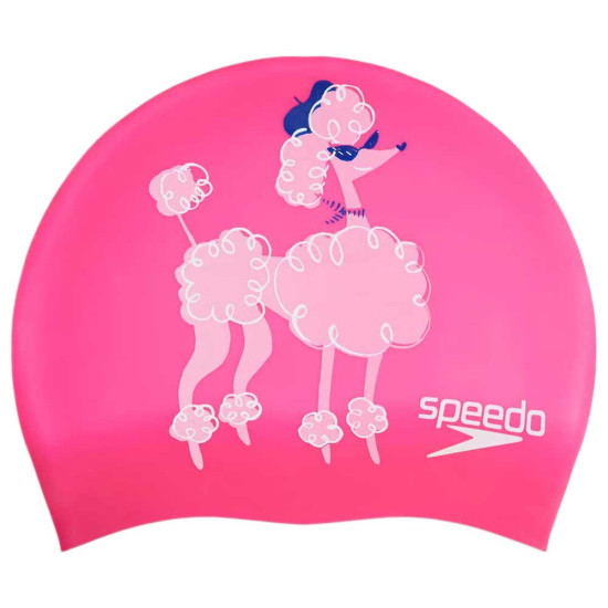 Speedo Παιδικό σκουφάκι κολύμβησης Junior Printed Silicone Cap Speedo Παιδικό σκουφάκι κολύμβησης Junior Printed Silicone Cap